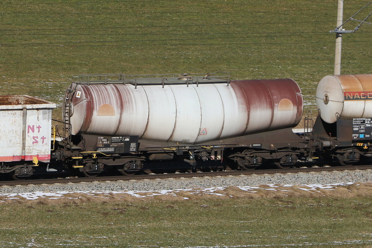 7836 365 (Zans) von  ERMEWA  am 19. Februar 2025 eei Axdorf.