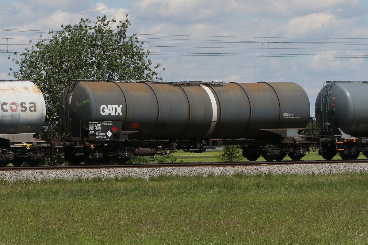 7837 476 (Zans) von  GATX  am 13. Mai 2026 bei �bersee.