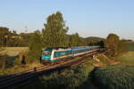 223 071 mit dem 'ALEX' aus Hof kommend am 13. Mai 2025 bei Naabdemenreuth.