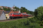 218 423 aus Hof kommend am 20. Juni 2026 bei Nabburg.