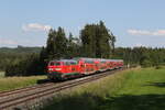 218 428 aus Wiesau kommend am 19. Juni 2026 bei Pechbrunn.