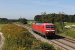 120 125 war am 14. September 2020 bei Grabensttt nach Freilassing unterwegs.