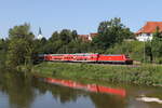 146 241 aus Mnchen kommend am 24. August 20224 bei Volkmannsdorf.