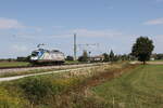 6182 602 von 'MGM Logistik' aus Salzburg kommend am 8. September 2026 bei �bersee am Chiemsee.