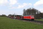 BR 185/734401/185-068-mit-einem-autozug-am 185 068 mit einem Autozug am 21. April 2021 bei Vogl.