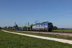 6193 793 von  RTB Cargo  mit einem leeren Autozug aus M�nchen kommend am 30.