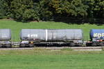 7841 350 (Zacns) von  VTG  am 9. Oktober 2024 bei Axdorf.