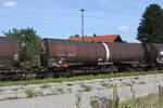 7832 014 (Zacns) von 'GATX' am 25. August 2025 bei Pirach.