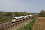 403 033  Goslar  auf dem Weg nach Mnchen am 7. April 2024 bei Vierkirchen.