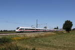 411 080 'Darmstadt' und 411 002 'Neubrandenburg' aus Salzburg kommend am 13. August 2026 bei �bersee am Chiemsee.