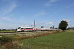 411 055 'Oschatz' und 411 007 'Pirna' auf dem Weg nach M�nchen. Aufgenommen am 8. September 2026 bei �bersee am Chiemsee.