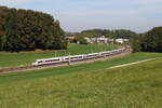 412 226 'Schw�bisch Hall' auf dem Weg nach M�nchen. Aufgenommen am 29. September 2026 bei Axdorf im Chiemgau.