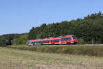 442 277 aus Regensburg kommend am 24. August 2024 bei Ascholtshausen.