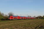 445 094 aus Mnchen kommend am 6. April 2024 bei Fahlenbach.