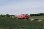 612 098 war am 14. Mai 2025 bei Unterackerhof in Richtung Regensburg unterwegs.