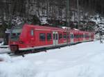 426 535-1 auf dem Weg von Ruhpolding nach Traunstein.