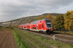 445 063 aus Gem�nden kommend am 12.