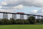 648 xxx auf der  Rendsburger Hochbr�cke  am 30.