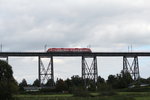 648 xxx auf der  Rendsburger Hochbr�cke  am 30.