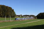 430 002 und 430 023 auf dem Weg nach Mnchen am 9. Oktober 2024 bei Axdorf.