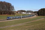 430 003 und 430 012 waren am 29. Januar 2025 bei Axdorf auf dem Weg nach Mnchen.