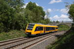 1648 211 auf dem Weg nach Regensburg am 2. Mai 2024 bei Pirkensee.