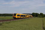 1648 208 und 1648 205 aus Regensburg kommend am 14. Mai 2025 bei Zeitlarn.