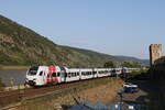 429 614 der  SWEX  auf dem Weg nach Koblenz am 20.