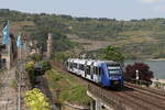 622 922 von  VLEXX  bei der Einfahrt in Oberwesel am 4.