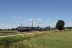 6193 804 von 'DPB' mit einem 'Walter-KLV' aus Salzburg kommend am 4. Juli 2026 bei �bersee am Chiemsee.