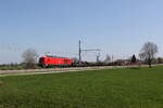 2249 089 mit einem Flachwagenzug aus Freilassing kommend am 17.