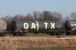 7846 868 (Zacns) von 'GATX' am 18. Mrz 2025 bei Bernau.