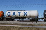 7836 710 (Zans) von  GATX  am 1. Mrz 2021 bei bersee am Chiemsee.