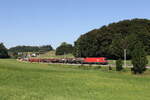 1016 046 mit einem gemischten G�terzug aus M�nchen kommend am 26. Juni 2026 bei Axdorf im Chiemgau.