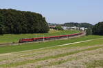 1116 201 aus Salzburg kommend am 12. August 2025 bei Axdorf.