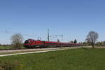 1116 207 aus Salzburg kommend am 25. April 2026 bei �bersee am Chiemsee.