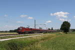 1116 218 war am 11. Juli 2026 bei �bersee in Richtung Rosenheim unterwegs.