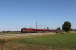 1116 219 war am 7. Oktober 2026 bei �bersee in Richtung Rosenheim unterwegs.