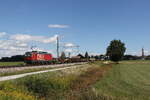 1293 095 mit einem gemischten G�terzug aus Salzburg kommend am 1. September 2026 bei �bersee am Chiemsee.
