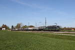 6193 207 von  Frachtbahn  war mit einem Kesselwagenzug am 23.