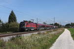 1116 212 aus Salzburg kommend am 11. Oktober 2021 bei �bersee.