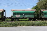 4658 619 (Sggmmrrs) der  Steiermarkbahn  am 11. Juli 2026 bei �bersee.