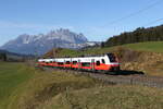 4748 042 aus Sr. Johann kommend am 10. November 2024 bei Fieberbrunn.