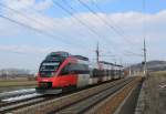 br-4024/450122/4024-103-6-auf-dem-weg-nach 4024 103-6 auf dem Weg nach St. Plten am 16. Mrz 2013 bei Neulengbach.