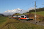 br-4024/832313/4024-024-auf-dem-weg-nach 4024 024 auf dem Weg nach Hochfilzen am 23. November 2023 bei Fieberbrunn.