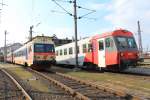 br-5047/401232/5047-010-3-und-5047-011-1-am 5047 010-3 und 5047 011-1 am 16. März 2013 im Depot St. Pölten.