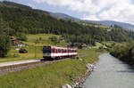 VT 14  Piesendorf  kurz vor dem Haltepunkt  Rettenbach  am 26.