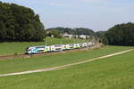 4010 019 aus Wien kommend am 26. August 2025 bei Axdorf im Chiemgau.
