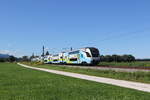 4010 021 war am 31. August 2025 bei bersee am Chiemsee auf dem Weg nach Wien.