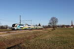 4010 027 aus Wien kommend am 10. Dezember 2025 bei �bersee am Chiemsee.